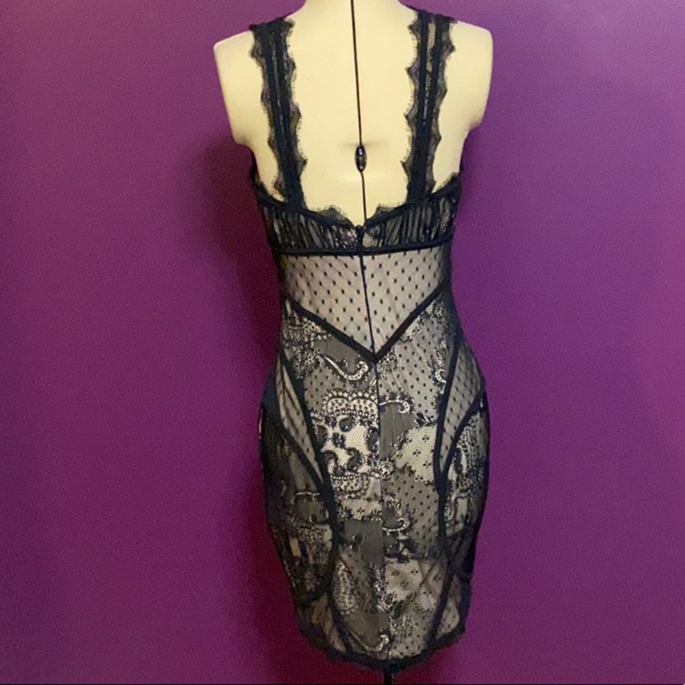 Bebe form-fitted lace, sex appeal+entrancement 💋 - Picture 5 of 8